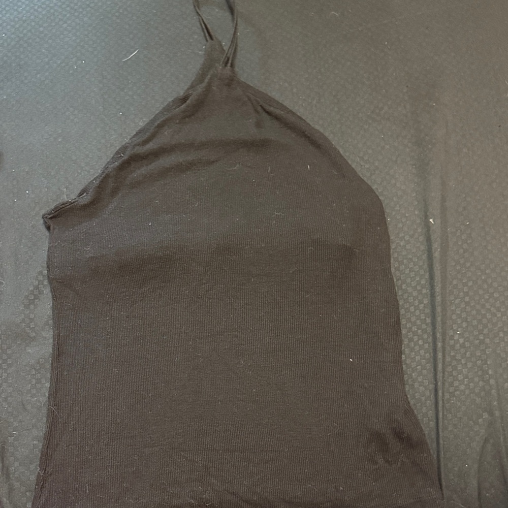 Enza Costa Black Camisole Top